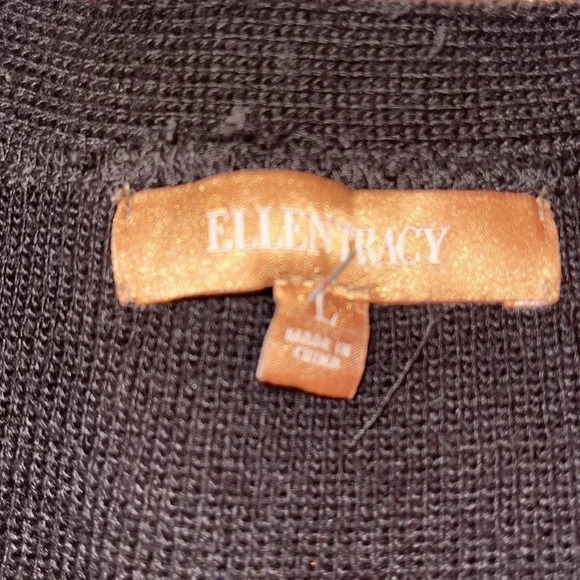 Ellen Tracy Faux Fur Vest - Brown - Large. GG - Picture 2 of 5